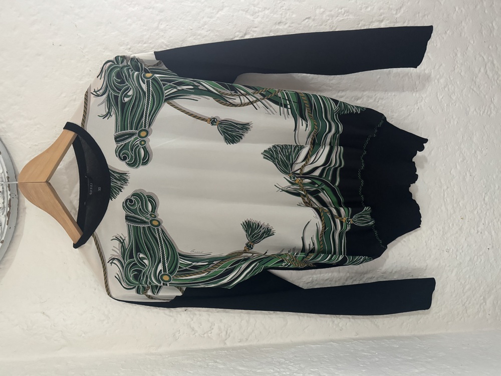 Gucci blouse silk+cashmere